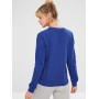  Star Drop Shoulder Sweatshirt - Blue L