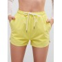  Drawstring Pocket Shorts - Yellow L