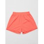  Neon Elastic Waist Gym Shorts - Orange L