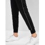 Pocket Zipper Side Jogger Pants - Black S